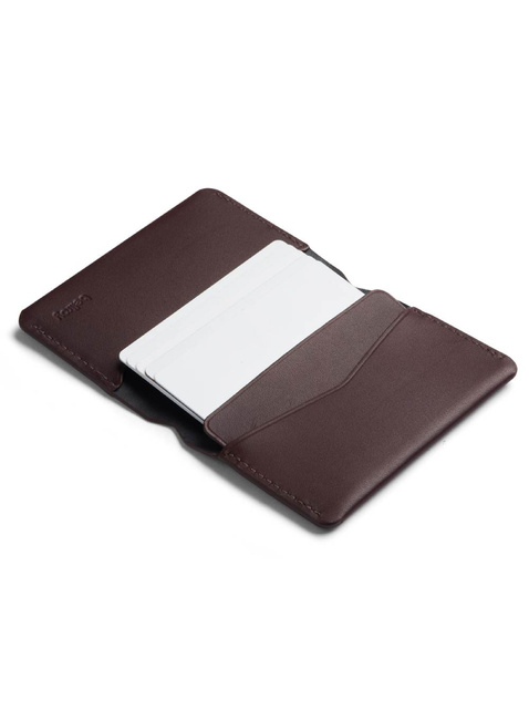 Kartownik portfel na karty Bellroy Under Cover RFID - deep plum