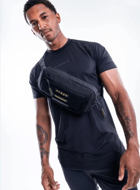 Torba crossbody Built For Athletes HYROX X BFA Crossbody Bag - black / yellow