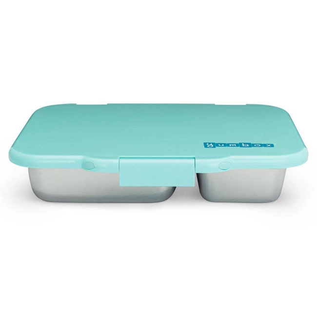 Lunchbox śniadaniówka Yumbox Presto ze stalową tacą - tulum aqua