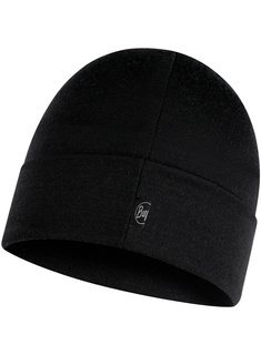 Czapka Buff Merino Heavyweight Beanie - solid black