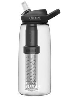 Butelka na wodę Camelbak Eddy+ 1 l z filtrem Lifestraw - clear