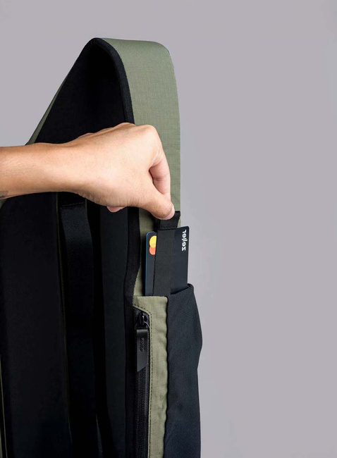 Plecak na jedno ramię Alpaka Metro Crossbody Left Shoulder - green