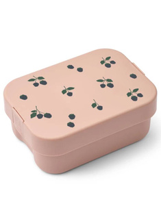 Dziecięcy pojemnik na jedzenie Liewood Kamil Lunchbox - berry / pale tuscany