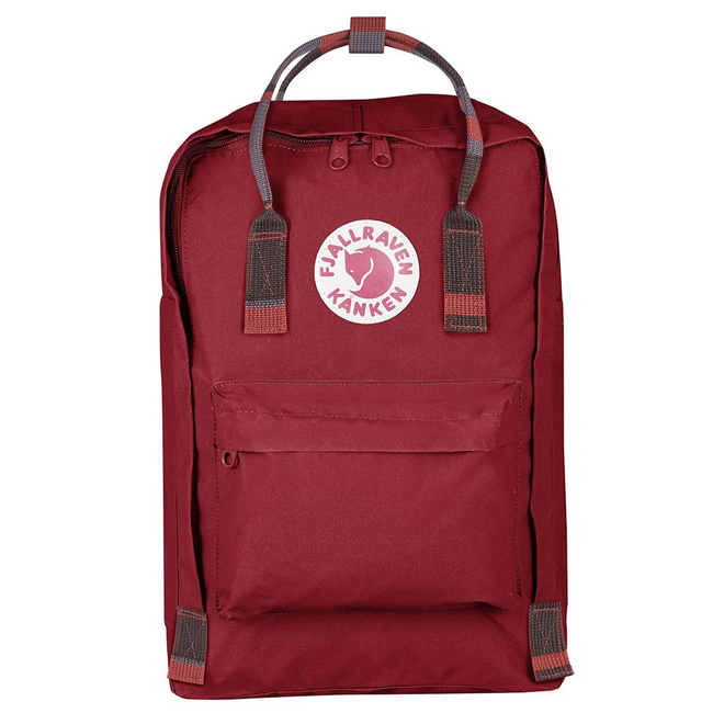 Plecak Fjallraven Kanken Laptop 15 - deep red/random blocked