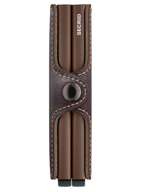 Portfel kieszonkowy RFID Secrid Twinwallet Original - chocolate