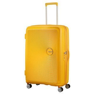 Walizka duża American Tourister Soundbox -  golden yellow
