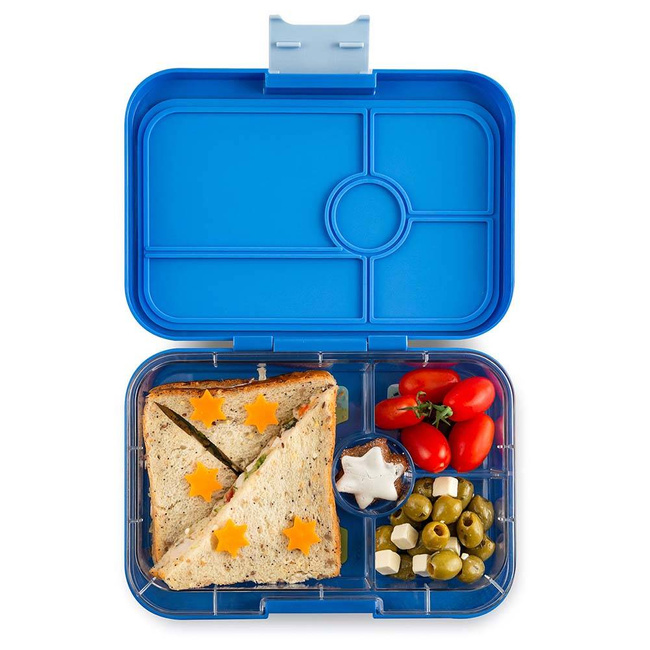 Lunchbox XL Yumbox Tapas 4 przegrody - true blue