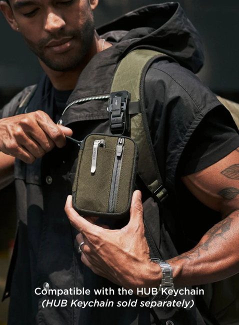 Organizer saszetka Alpaka HUB Pouch Pro - army green