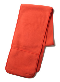 Szalik Snow Peak Water-Repellent Fleece Stole - orange