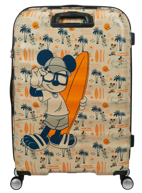 Walizka duża American Tourister Wavebreaker Disney - Mickey super surf