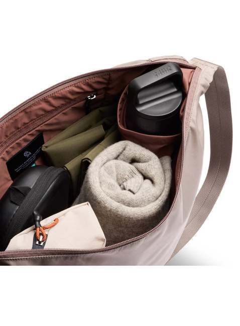 Torba na ramię Bellroy Laneway Crescent Bag 12 l - fawn