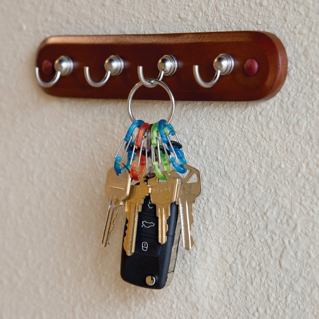 Organizer kluczy S-Biner KeyRing Locker Nite Ize - stalowy