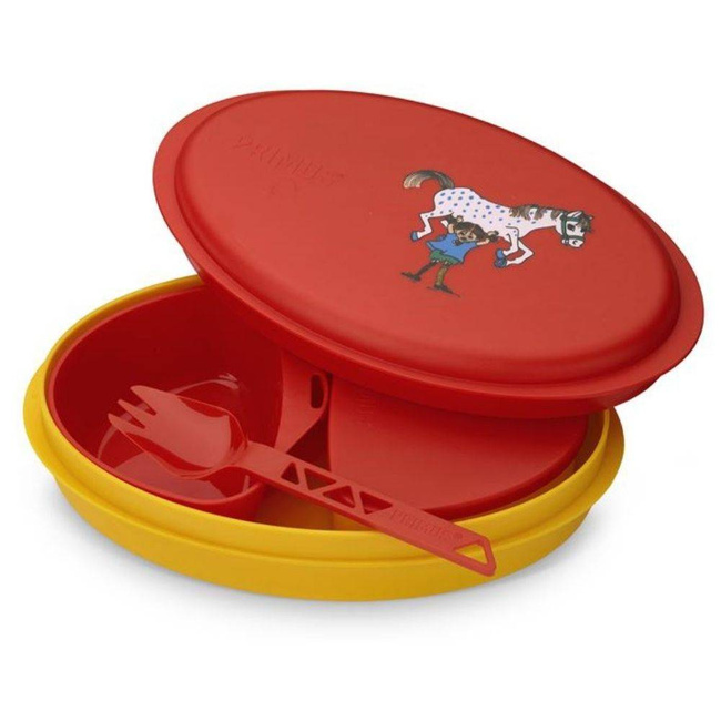 Zestaw turystyczny dla dzieci Primus Meal Set Pippi - red
