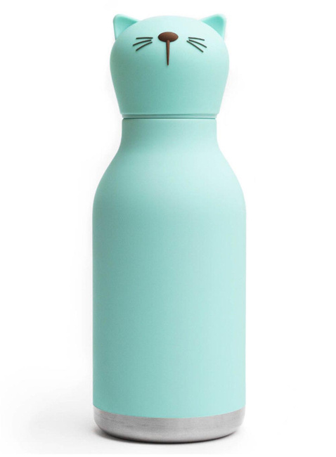 Butelka termiczna dziecięca Asobu Bestie Bottle 0,46 l - cat