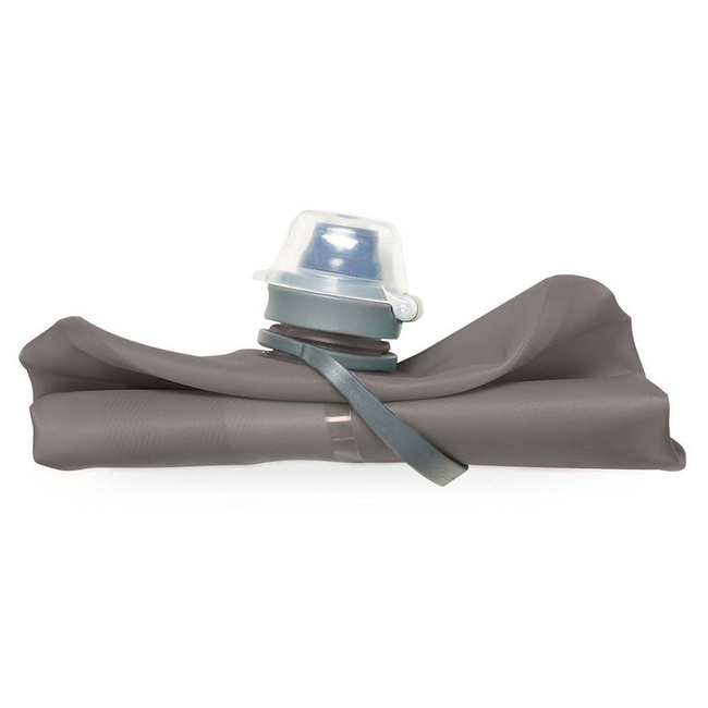 Składana butelka na wodę HydraPak Stow™ 1 l - mammoth gray