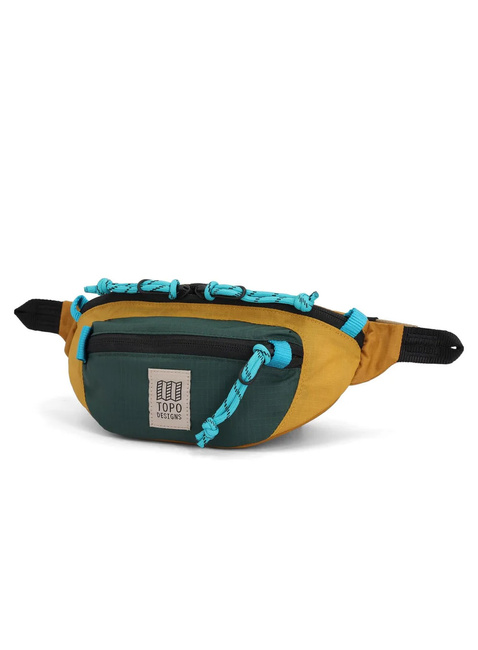 Torba biodrowa Topo Designs Mountain Waist Pack - mustard / forest