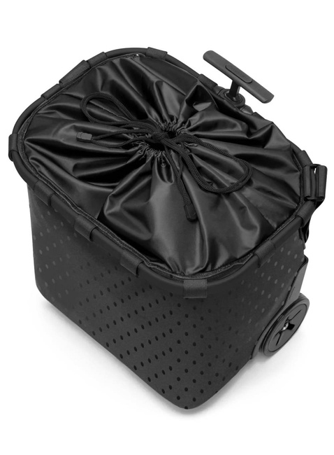 Wózek torba na zakupy Reisenthel Carrycruiser - glossy dots black