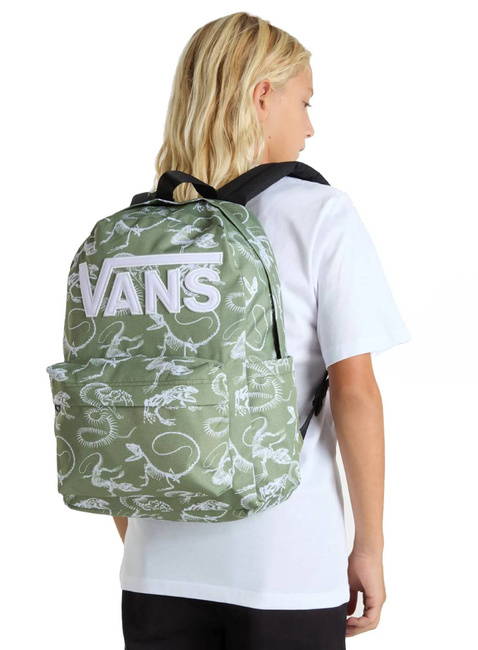Plecak dziecięcy Vans Old Skool Grom - loden green / white