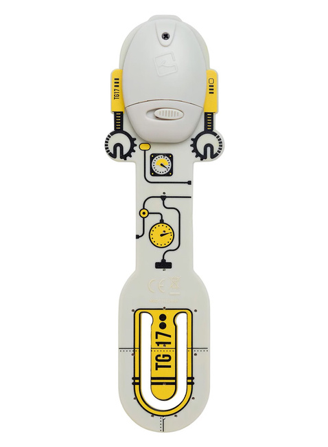 Lampka zakładka do książki Thinking Gifts Flexilight Pal LED - robot grey
