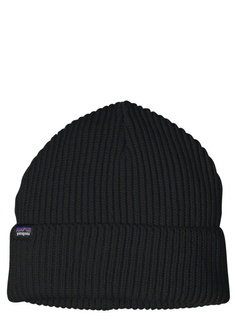 Czapka unisex Patagonia Fisherman's Rolled Beanie - black