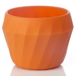 Silikonowa miska 2w1 Humangear Flexibowl - orange