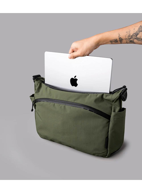 Torba miejska Alpaka Flight Satchel - green