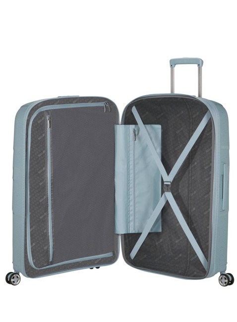 Walizka duża poszerzana American Tourister StarVibe - azzurro speckles