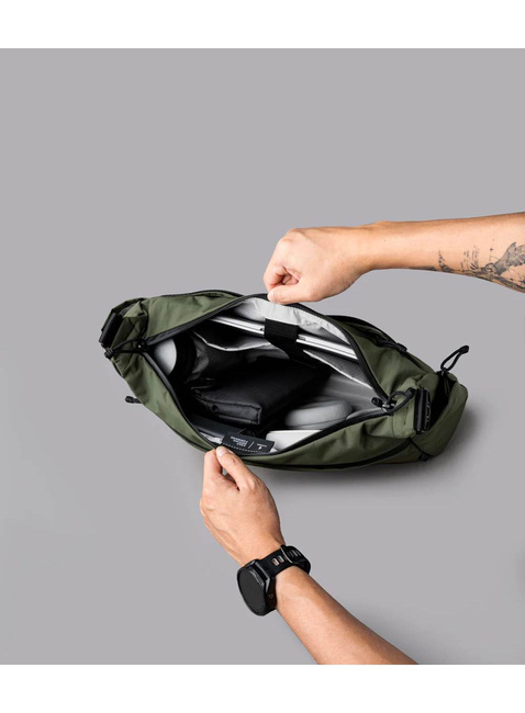 Torba miejska Alpaka Flight Satchel - green