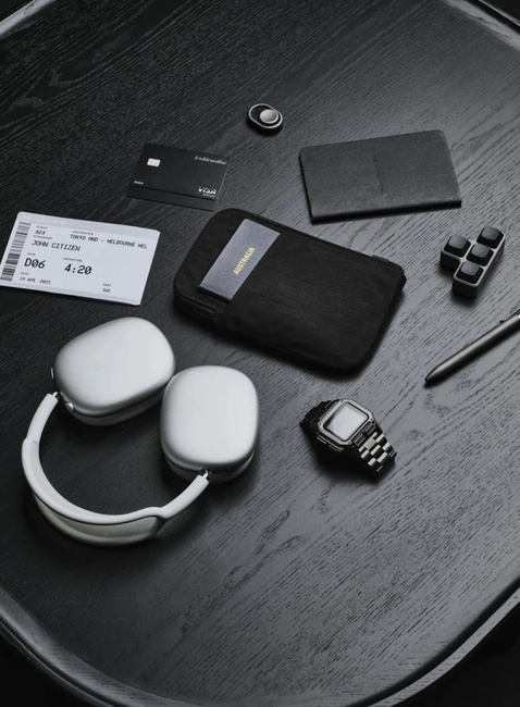 Portfel podróżny Alpaka Travel Wallet Axoflux - black