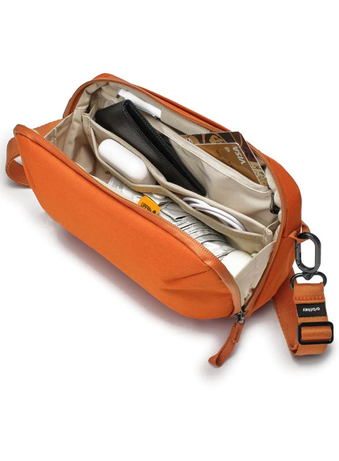 Torba na ramię Orbitkey Travel Sling 3 l - terracotta