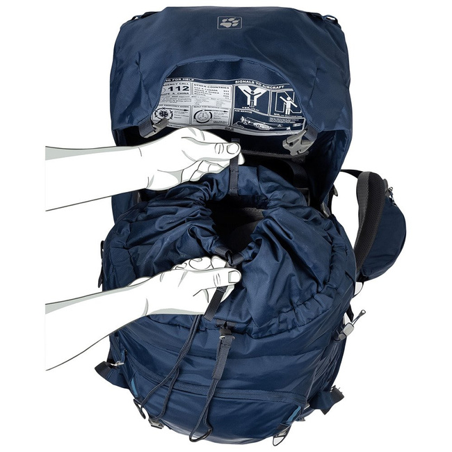 Plecak Jack Wolfskin Highland Trail 55 Women - dark indigo