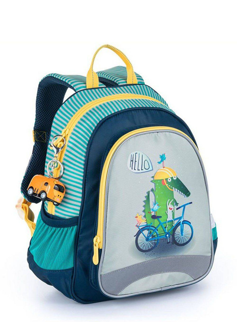 Plecak przedszkolny dziecięcy Topgal SISI - krokodyl