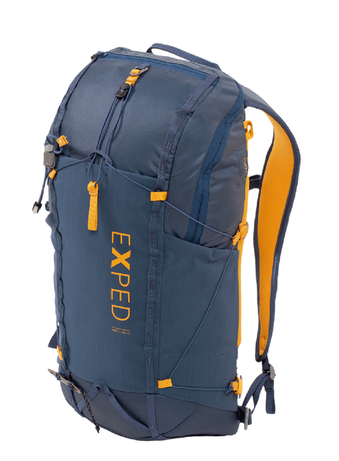 Plecak trekkingowy alpejski Exped Impulse 15 - navy / butterscotch