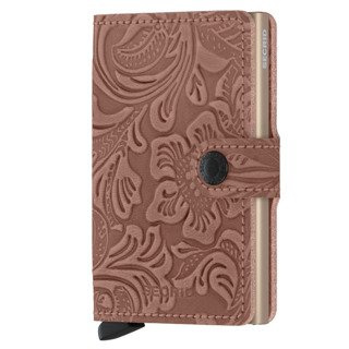 Miniportfel Miniwallet Secrid Ornament - rose