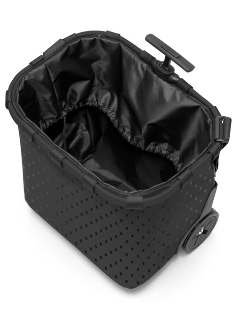 Wózek torba na zakupy Reisenthel Carrycruiser - glossy dots black