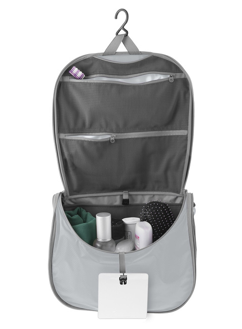 Kosmetyczka Sea to Summit Ultra-Sil Hanging Toiletry Bag L - high rise grey