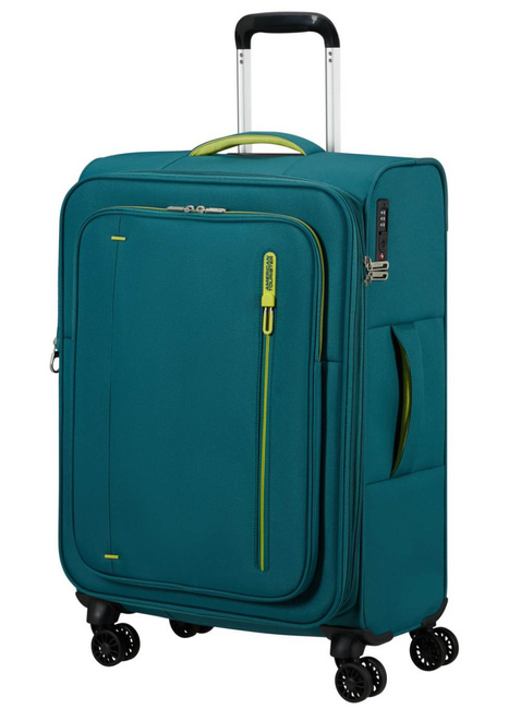 Walizka średnia American Tourister Cloudrider Exp M - misty teal