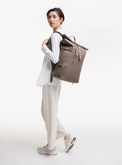 Plecak miejski GOT BAG Rolltop 2.0  Monochrome - oyster