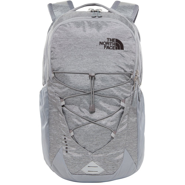 Plecak na laptopa The North Face Jester - mid grey dark heather/tnf black