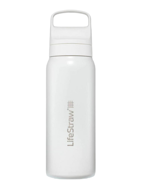 Butelka termiczna z filtrem LifeStraw Go Steel 0,7 l - polar white
