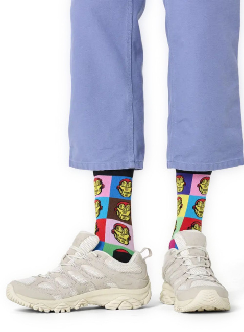 Skarpety Happy Socks MARVEL™ Avengers - black / Iron Man