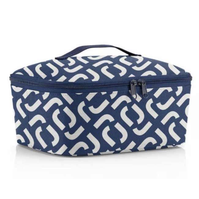Torba chłodząca na przekąski Reisenthel Coolerbag M Pocket - signature navy