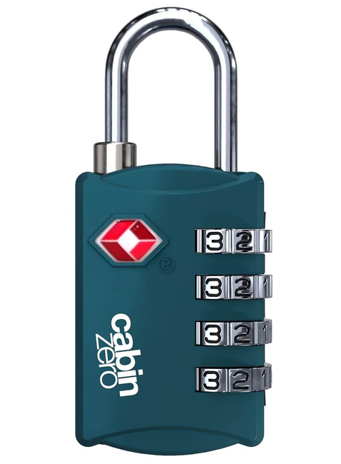 Kłódka szyfrowa do bagażu CabinZero TSA Travel Lock - aruba blue