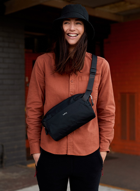 Torba na ramię crossbody Bellroy Lite Sling 7 l - black