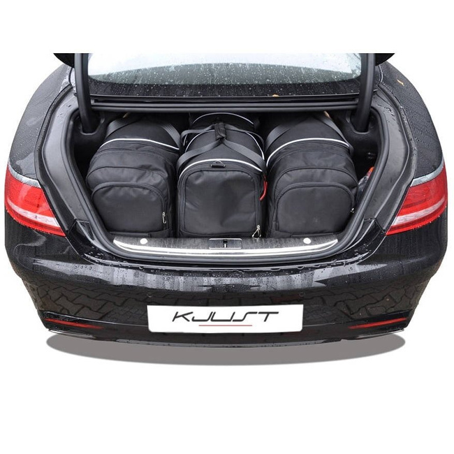 MERCEDES-BENZ S COUPE 2014+ TORBY DO BAGAŻNIKA 4 SZT