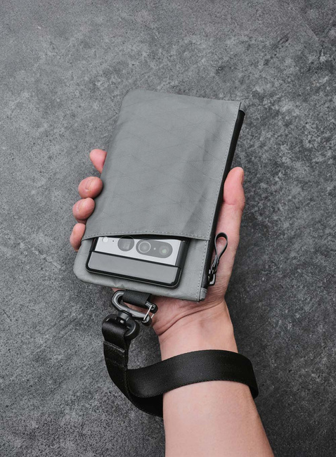 Organizer saszetka Alpaka Zip Clutch - sate grey