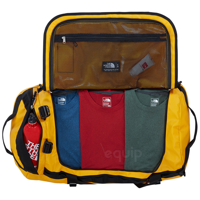 Torba podróżna The North Face Base Camp Duffel L - summit gold / tnf black