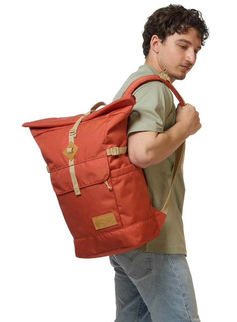 Plecak na laptopa JanSport Hatchet Rolltop - dune red