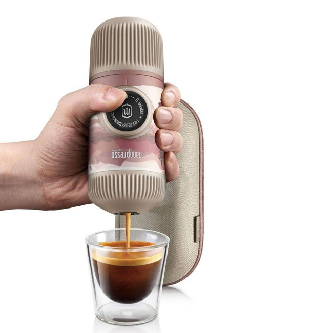 Przenośny ekspres do kawy + etui Wacaco Nanopresso Journey - fall break