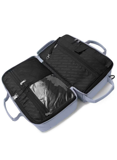 Torba kabinowa Puccini Barbados - szary